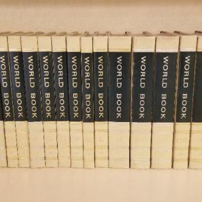 Lot #142: Vintage 1966 WORLD BOOK Encyclopedia Set Home School Ready