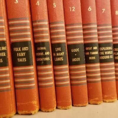 Lot #143: Vintage 1949 CHILDCRAFT Ways of Learning Educational Hardback Set