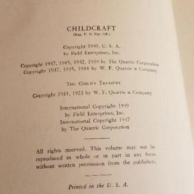 Lot #143: Vintage 1949 CHILDCRAFT Ways of Learning Educational Hardback Set