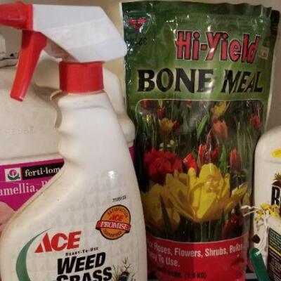 Lot #148: Large Assortment of Mostly Full Garden Accessories