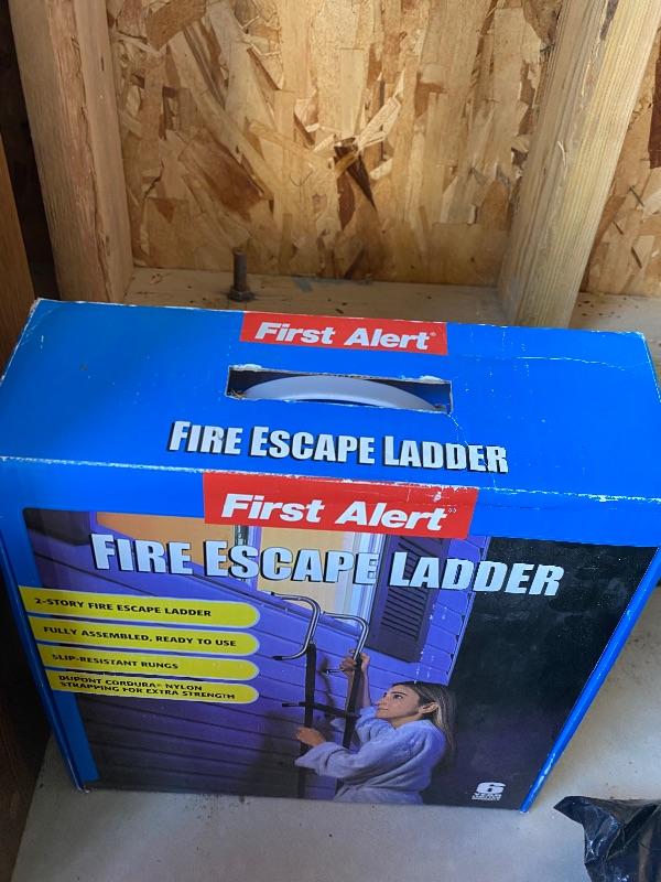 First alert fire escape ladder