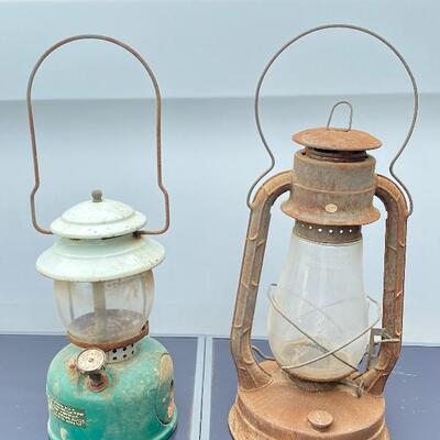 Pair of Vintage Lanterns Dietz & Coleman