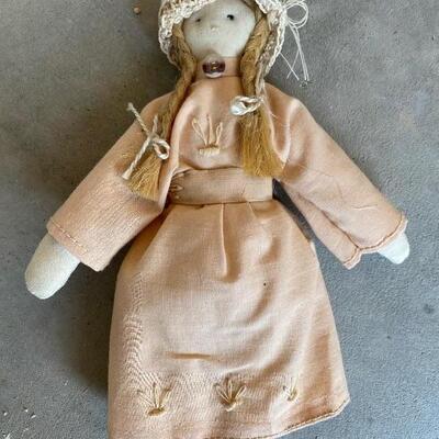 Handmade quality soft doll 