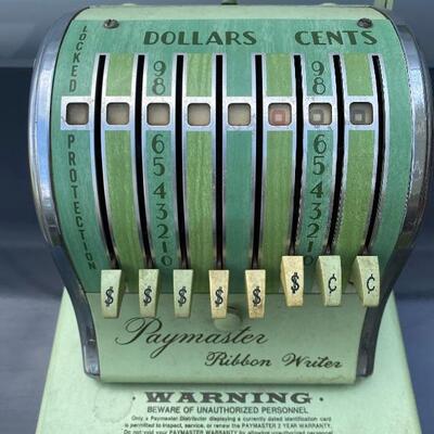 Vintage Paymaster