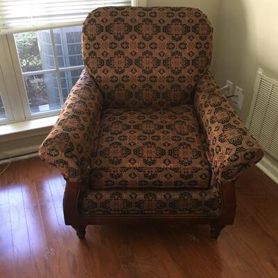 Lot 3 - Fairfield Lounge Chair & Ottoman #1