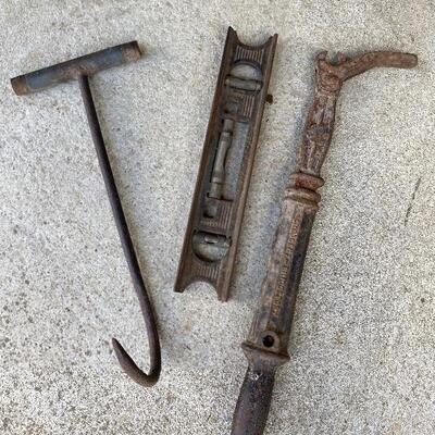 4 Pc Vintage Metal Tools