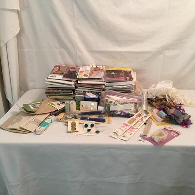 Lot 7 - Sewing Patterns & Supplies