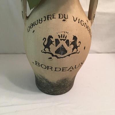 Lot 10 - French Carafes with Floral Arrangements
