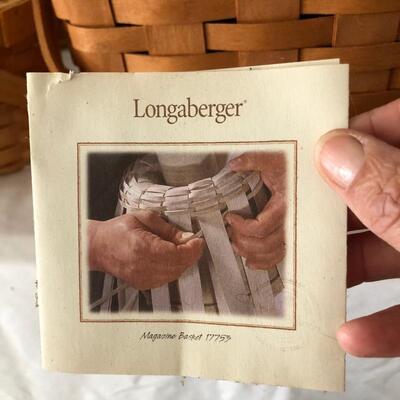 Lot 11 - Longaberger Baskets & More