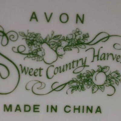 Avon Ceramic Sweet Country Harvest Napkin Holder