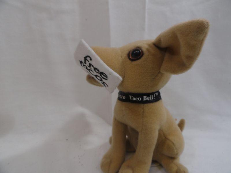 Taco bell top dog stuffed animal