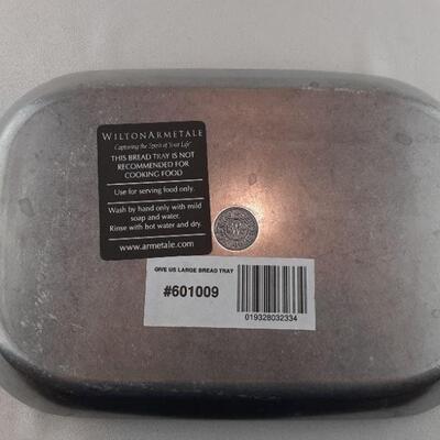 Pewter Bread Plate