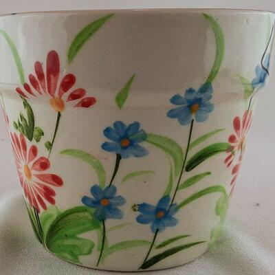 Pretty Floral Flower Pot