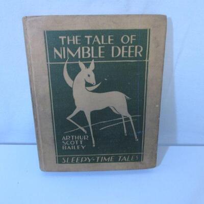 233 The Tale of Nimble Deer Vintage Book