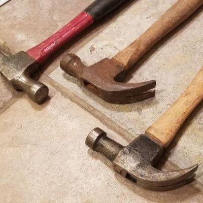 Lot #172: Group of (3) Vintage Hammers