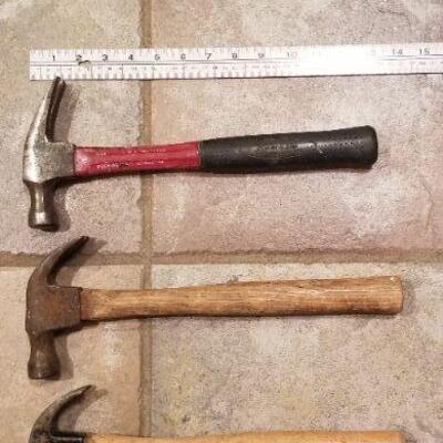 Lot #172: Group of (3) Vintage Hammers