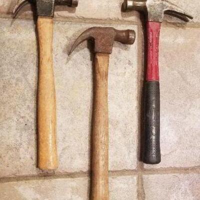 Lot #172: Group of (3) Vintage Hammers