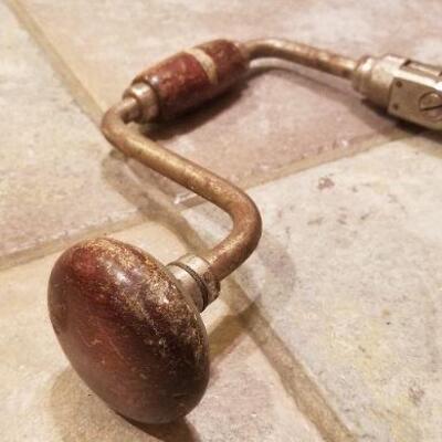 Lot #173: Vintage SKIL 3/8" Drill Corded #584 + Hand Drill