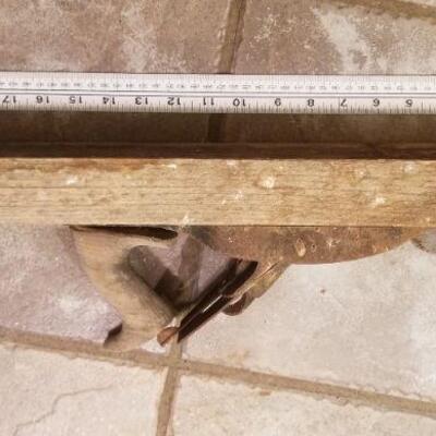 Lot #177: (2) Antique Wood Planer Tools