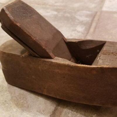 Lot #177: (2) Antique Wood Planer Tools