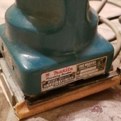 Lot #180: Pair of Vintage Handheld Sanders Corded 
