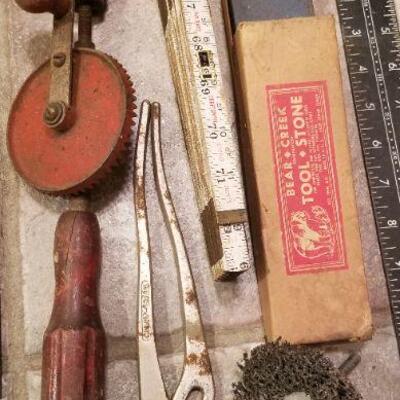 Lot #185: Large Collection of Assorted Vintage Tools