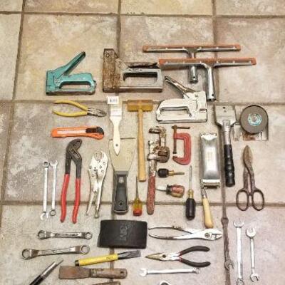 Lot #186: Huge Bundle of Assorted Tool Toolbox Starter Kit
