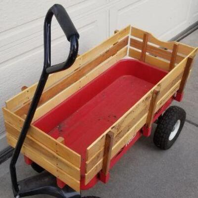 Lot #187: Vintage ROCKET All Terrain Wagon w/ wood sides