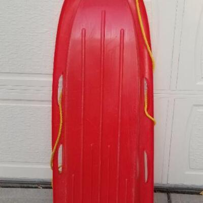 Lot #193: Vintage Sled Adult Size Red