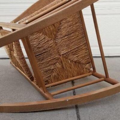 Lot #194: Vintage Large Rocker Chair