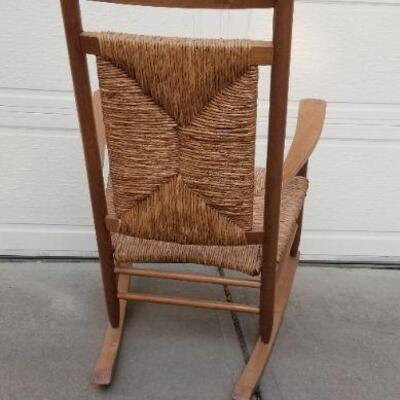 Lot #194: Vintage Large Rocker Chair