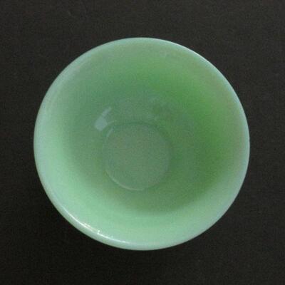 Lot 8- Two Jadeite Mixing Bowls