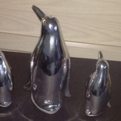 Lot 10-Aluminum Penguins
