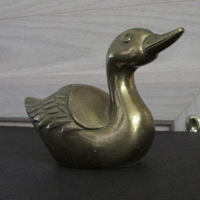 Lot 19- Brass Duck