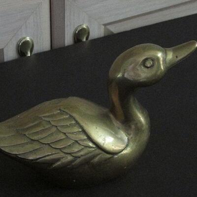 Lot 19- Brass Duck
