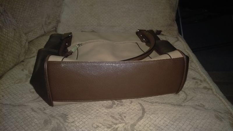 ROSETTI Brown Leather Handbag Purse