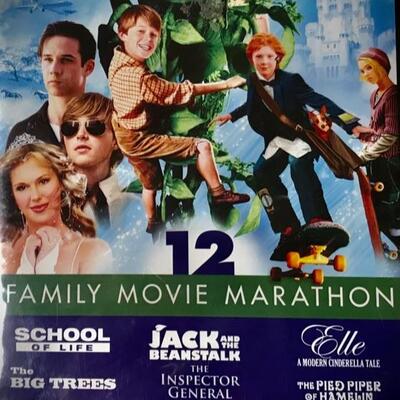 GREAT SET OF 12 FAMILY MOVIES ALL ON ONE DISC. NEW WITH MANUFACTURERS SEAL 
