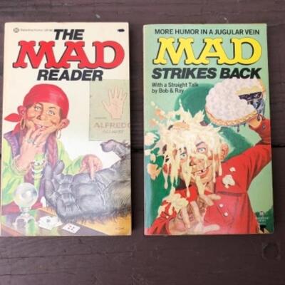 Lot 484: 2 Mad Paperback Comic Books, 1978