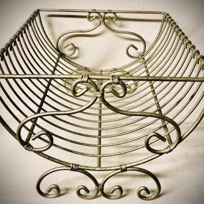Heavy Duty,Nickel Finish, Iron-Work, Dish Rack by Southern Living.