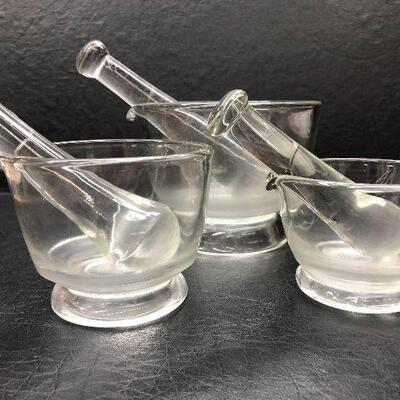U62: Vintage Glass Mortal Pestels