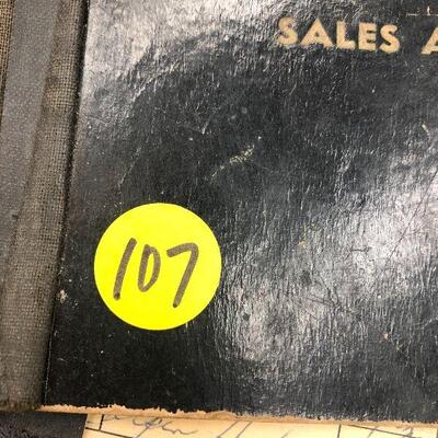 U107: Vintage sales and purchase records