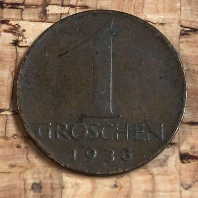 C6: Groselen 1936 Austrian Coin