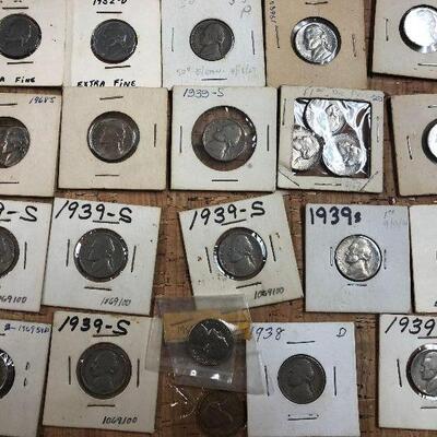 C18: Lot of 1900â€™s Nickels