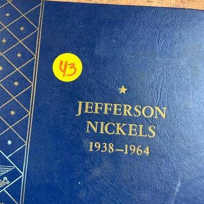C43: Jefferson Nickels 1938-1964 Book