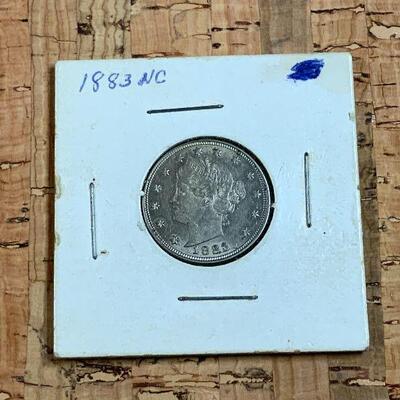 C44: 1883 No Cent Nickel