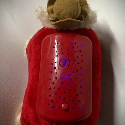 NFL~SAN FRANCISCO 49ers~ Projection Light Show/ Night Light Plush Stuffed Bear