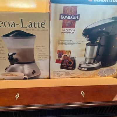 E - 597. Cocoa-Latte Hot Drink Maker