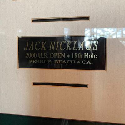E - 605. Signed Jack Nicklaus 2000 U.S. Open