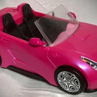 BARBIEâ€™S PINK CONVERTIBLE SPORTS CAR~Mint Condition