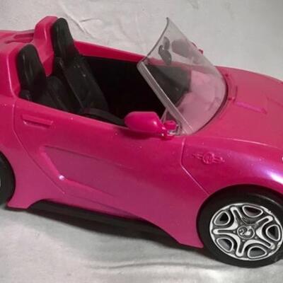 BARBIEâ€™S PINK CONVERTIBLE SPORTS CAR~Mint Condition